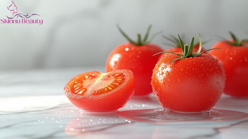 ăn cà chua làm đẹp da