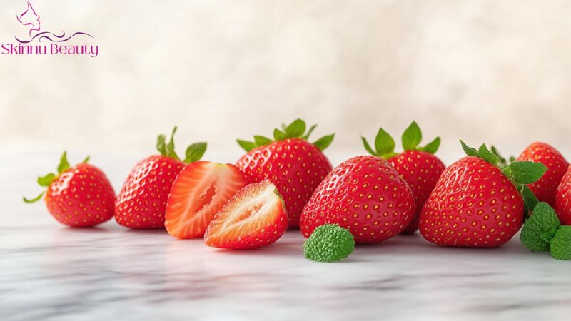 ăn dâu tây tốt cho làn da