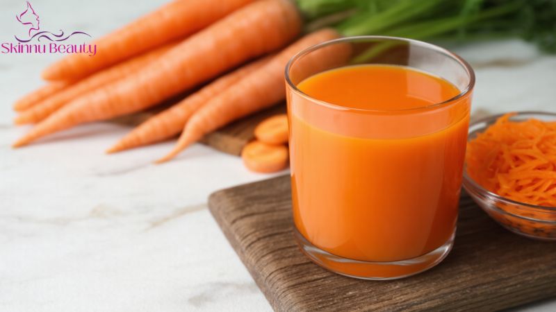 cà rốt giúp làm đẹp da cho nam