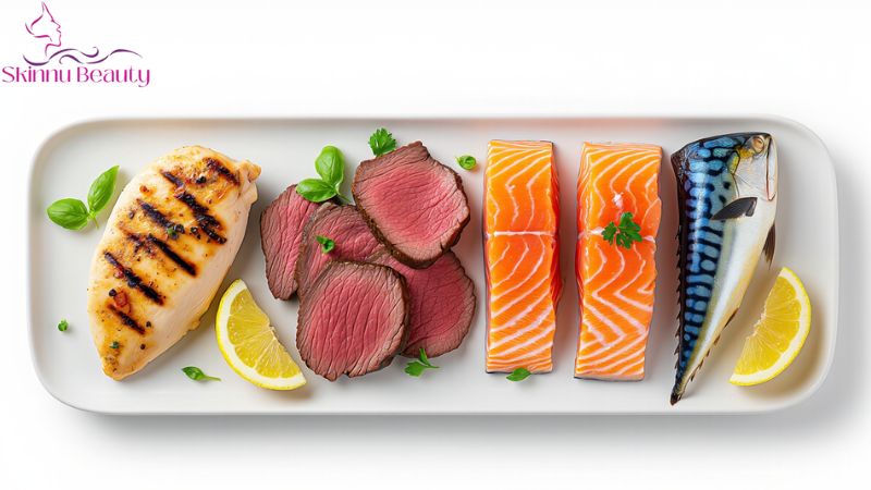 protein nạc giúp giảm cân đẹp da