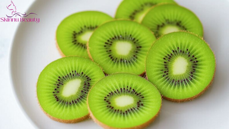 quả kiwi giúp làn da đẹp