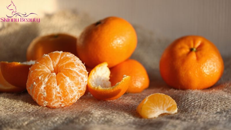 quýt hỗ trợ làm đẹp da