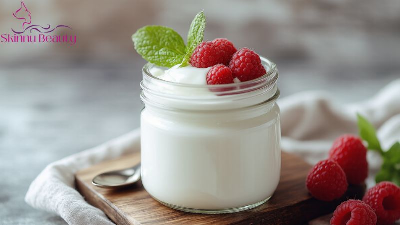 sữa chua hy lạp giúp làm đẹp da