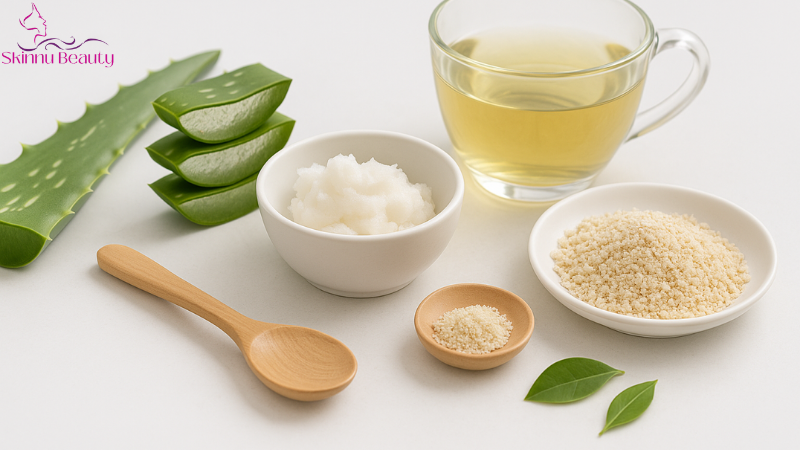 Nguyên liệu thiên nhiên thường dùng để làm đẹp da