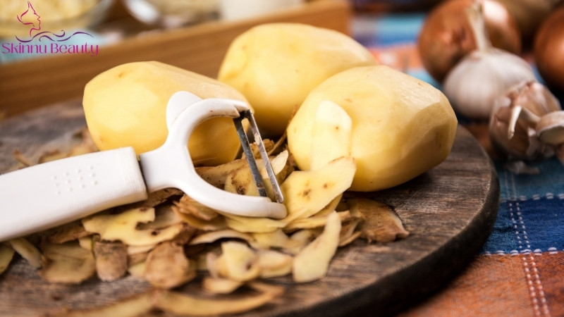 cách làm khoai tây làm đẹp da