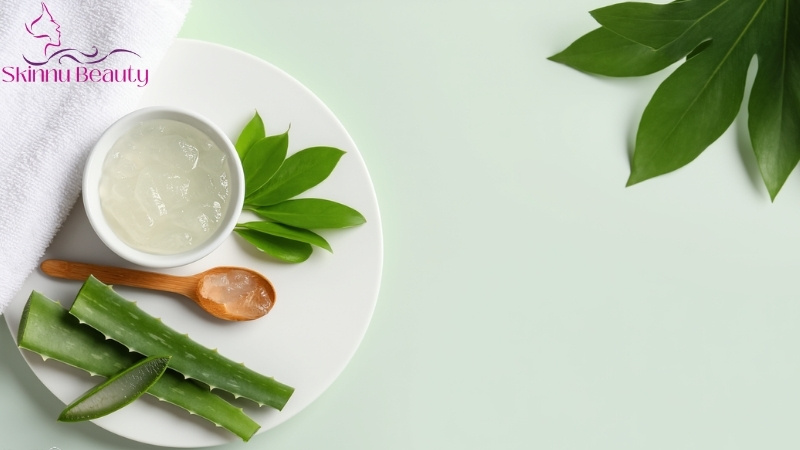 cách làm trắng da mặt bằng nha đam