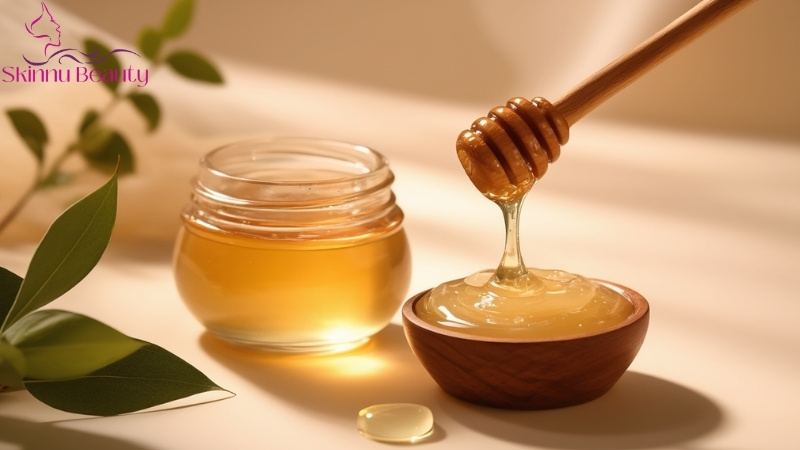 cách làm trắng da mặt bằng mật ong