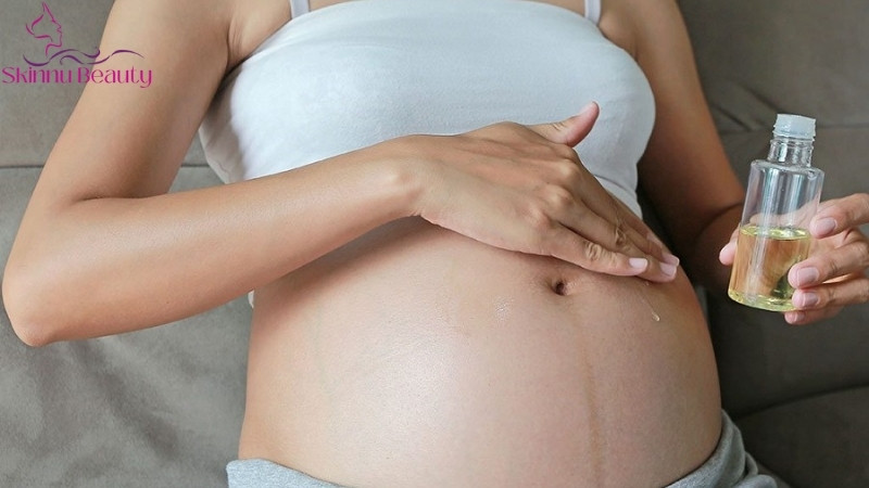 dầu massage dưỡng da cho bà bầu