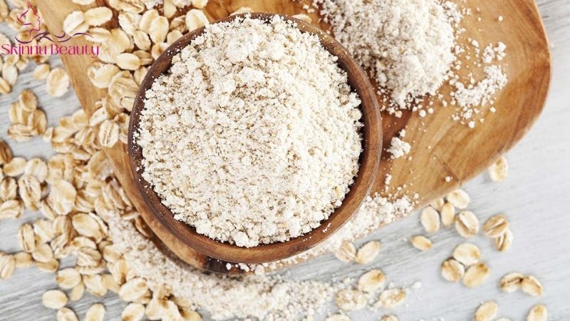 lựa chọn bột yến mạch làm trắng da