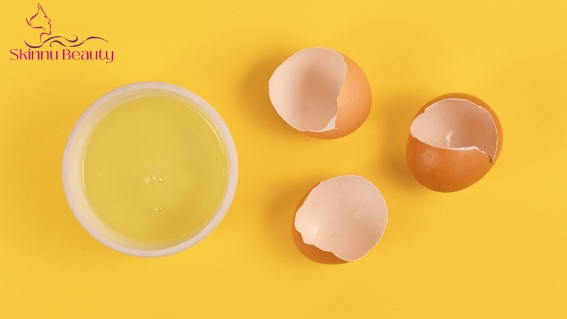 cách làm đẹp da mặt bằng lòng trắng trứng gà