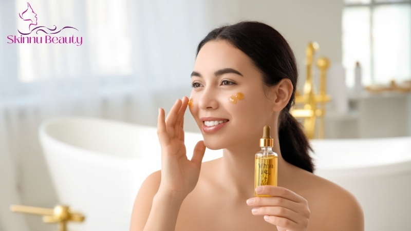 cách làm trắng da bằng vitamin E