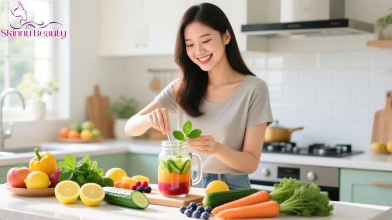 cách làm detox làm đẹp da
